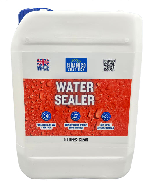 Premium Clear Water Sealer | 5 L | Water Repellant Clear Sealer Brick & Concrete