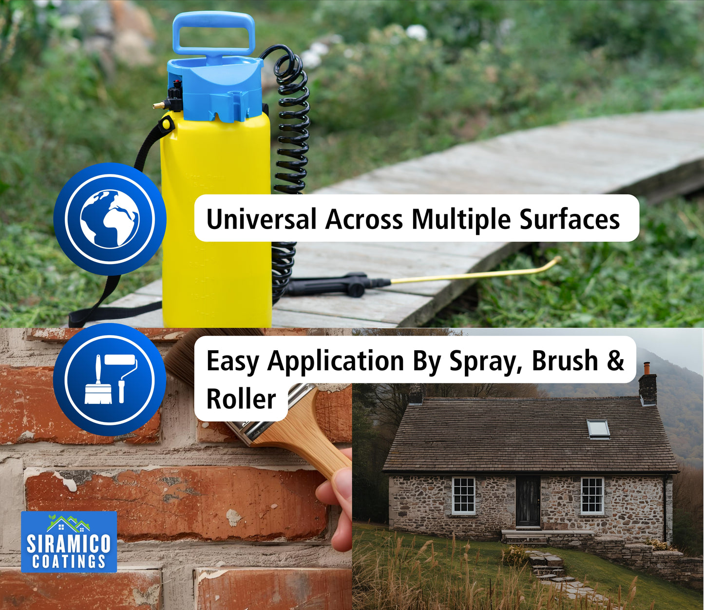 Premium Clear Water Sealer | 5 L | Water Repellant Clear Sealer Brick & Concrete