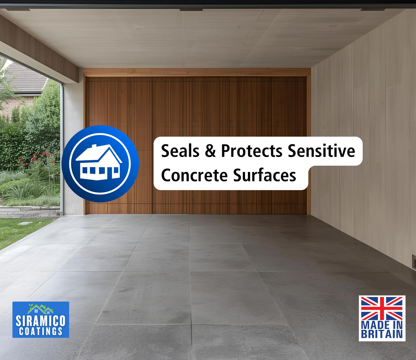 Concrete Sealer Clear - 5 L Durable Dustproofing Sealant for Concrete Surfaces