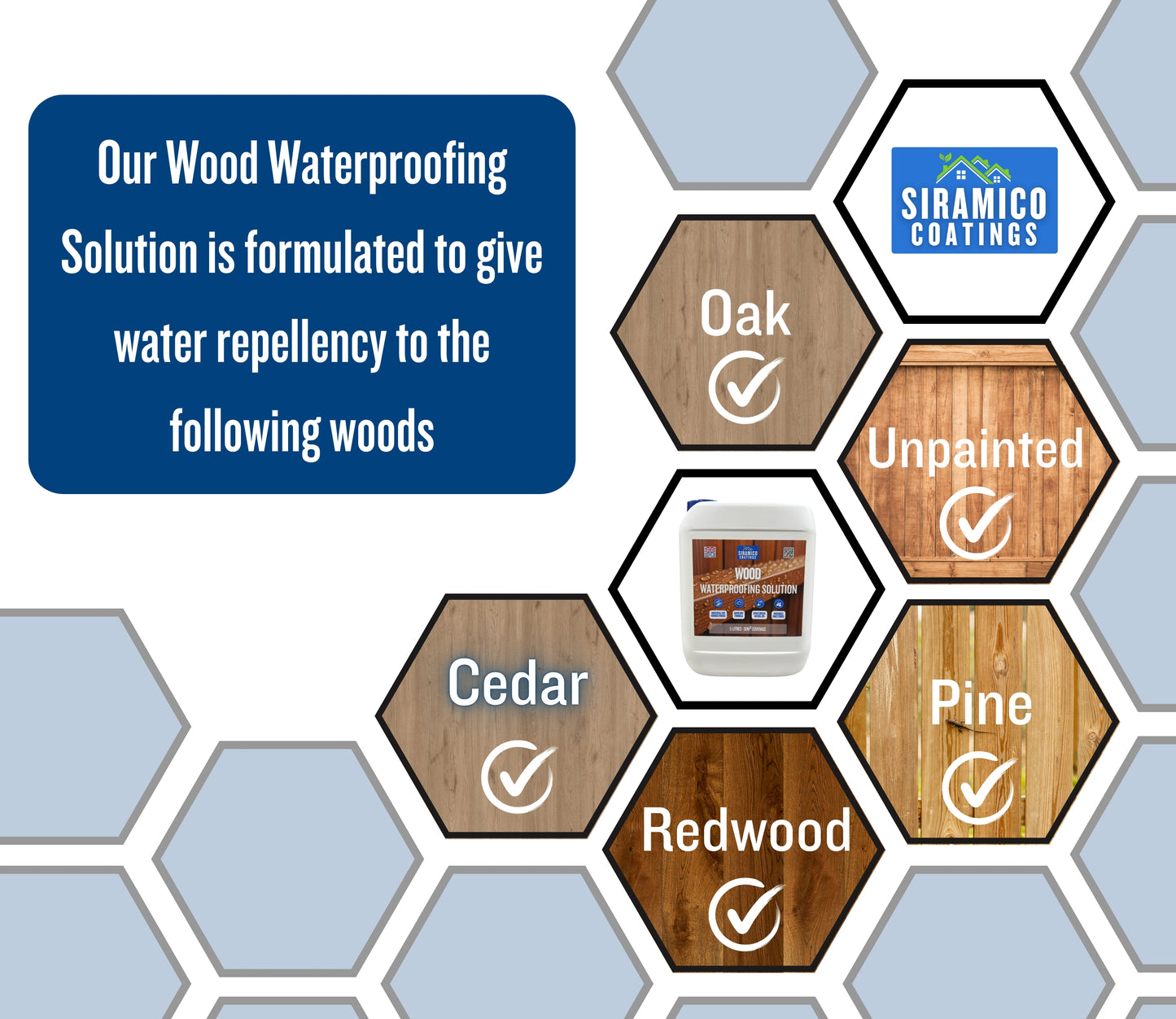 Wood Waterproofing Preserver Solution I 5 Litres I Clear Matt Finish