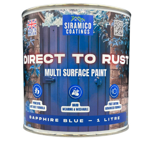 Direct To Rust | 1 Litre - Satin | Siramico Coatings
