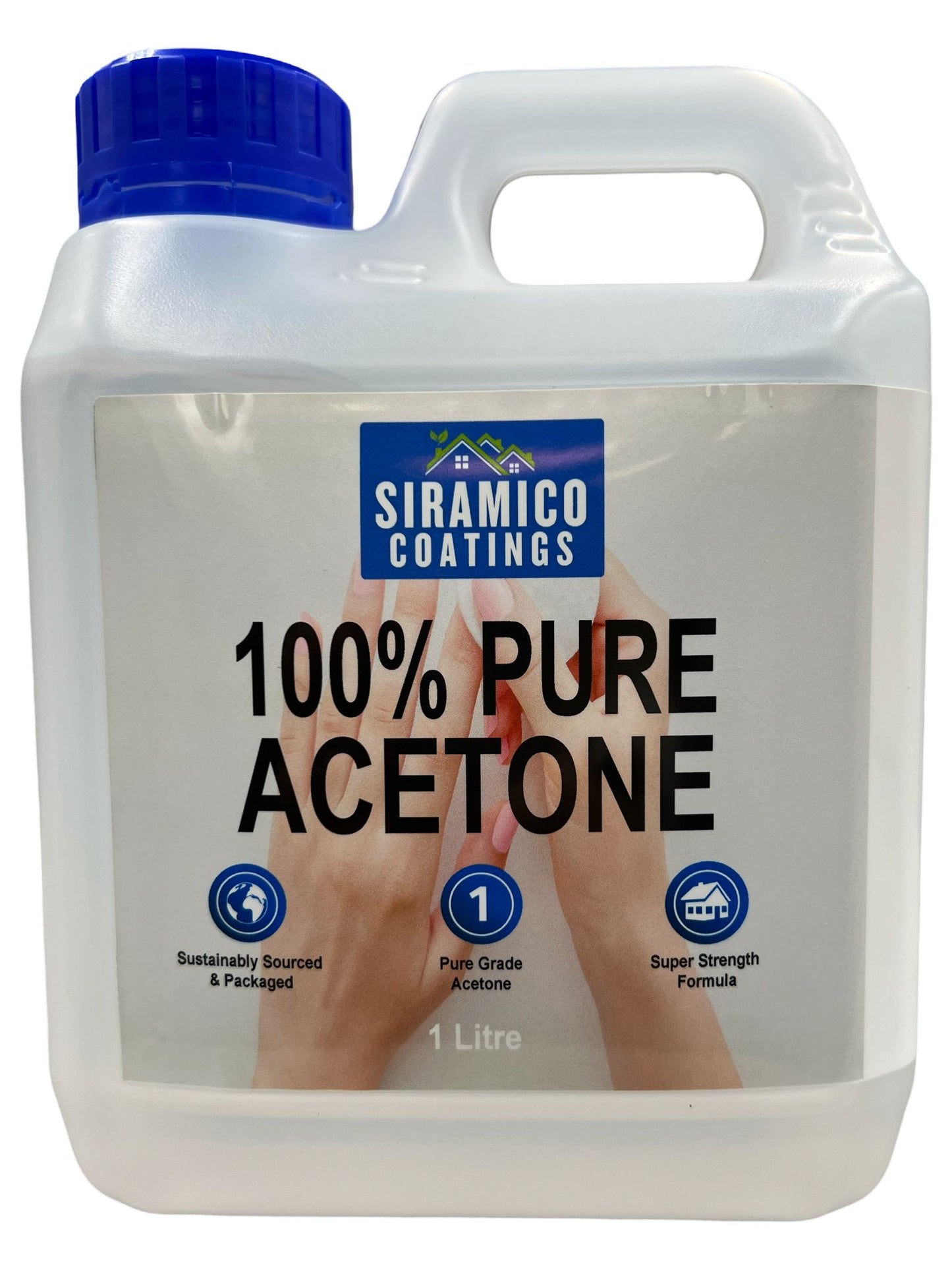Pure Acetone Nail Polish Remover Removes Nail Polish, Gels, Acrylics, Nail Tips