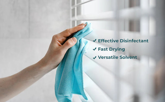 Siramico 99.9% Pure Isopropyl IPA Cleaning Sterilising Disinfectant Solvent 1 Litre or 5 Litres