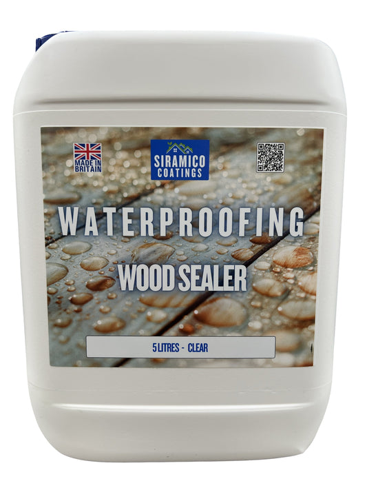 Acrylic Waterproofing Wood Sealer I 5 Litres I Clear Finish