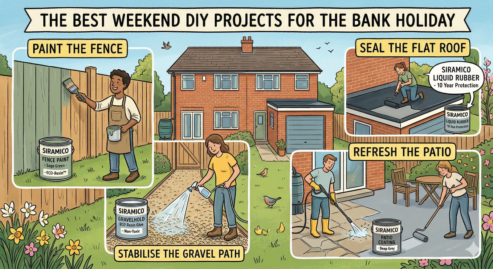 The Best Weekend DIY Projects to Tackle This Bank Holiday