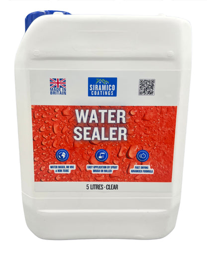 Premium Clear Water Sealer | 5 L | Water Repellant Clear Sealer Brick & Concrete