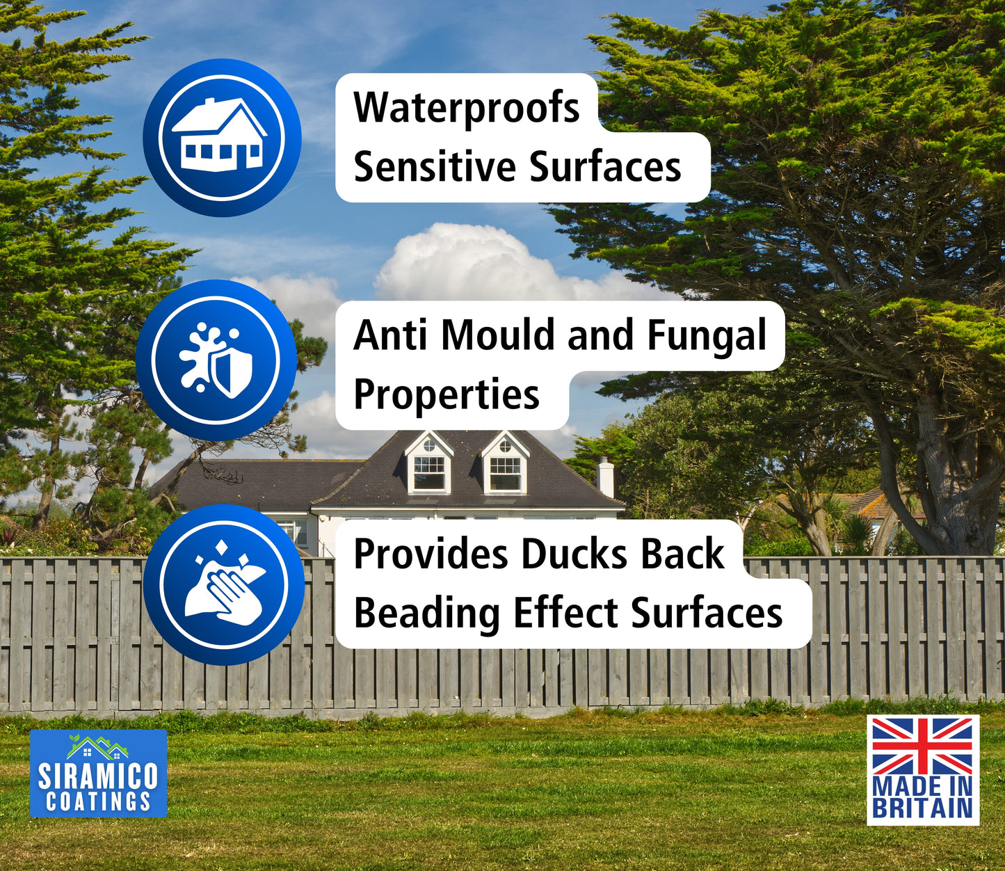 Multi-Surface Water Sealer | Clear Waterproofer | 5 L | Universal Water Sealer