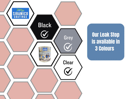 Leak-Stop™ Rapid Roof Repair | Clear - 0.5, 1 & 2.5 Litres | Instant Leak Prevention Solution