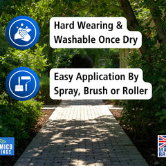 Brick & Tile Paint - Brick Red - 1, 2.5 & 5 Litre