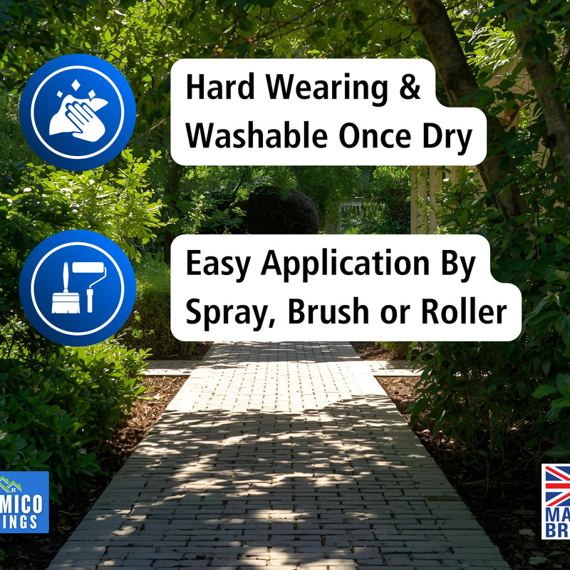 Brick & Tile Paint - Brick Red - 1, 2.5 & 5 Litre