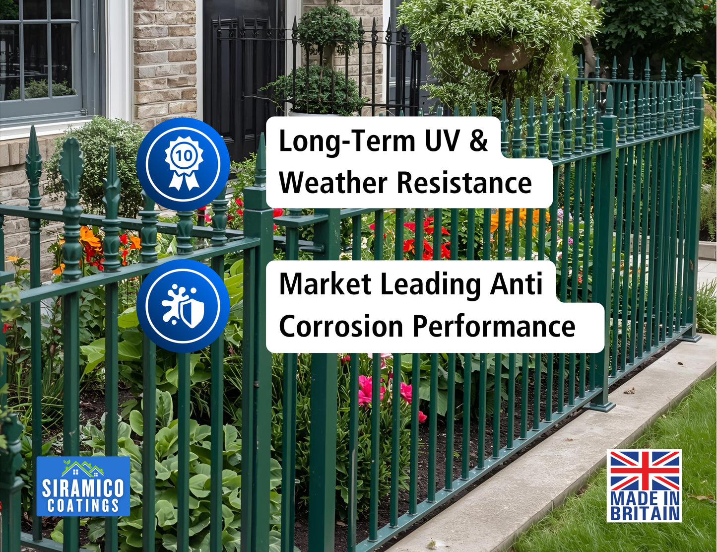 Direct To Rust | 1 Litre - Satin | Siramico Coatings