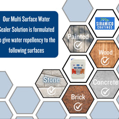 Multi-Surface Water Sealer | Clear Waterproofer | 5 L | Universal Water Sealer