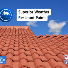 Brick & Tile Paint - Brick Red - 1, 2.5 & 5 Litre