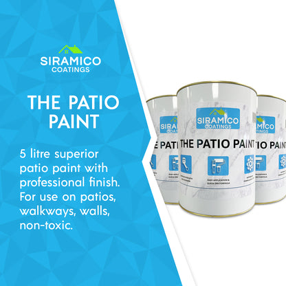 Paint for Patios | 5 Litres | Siramico Coatings