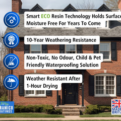 Premium Clear Water Sealer | 5 L | Water Repellant Clear Sealer Brick & Concrete