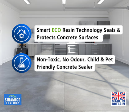 Concrete Sealer Clear - 5 L Durable Dustproofing Sealant for Concrete Surfaces
