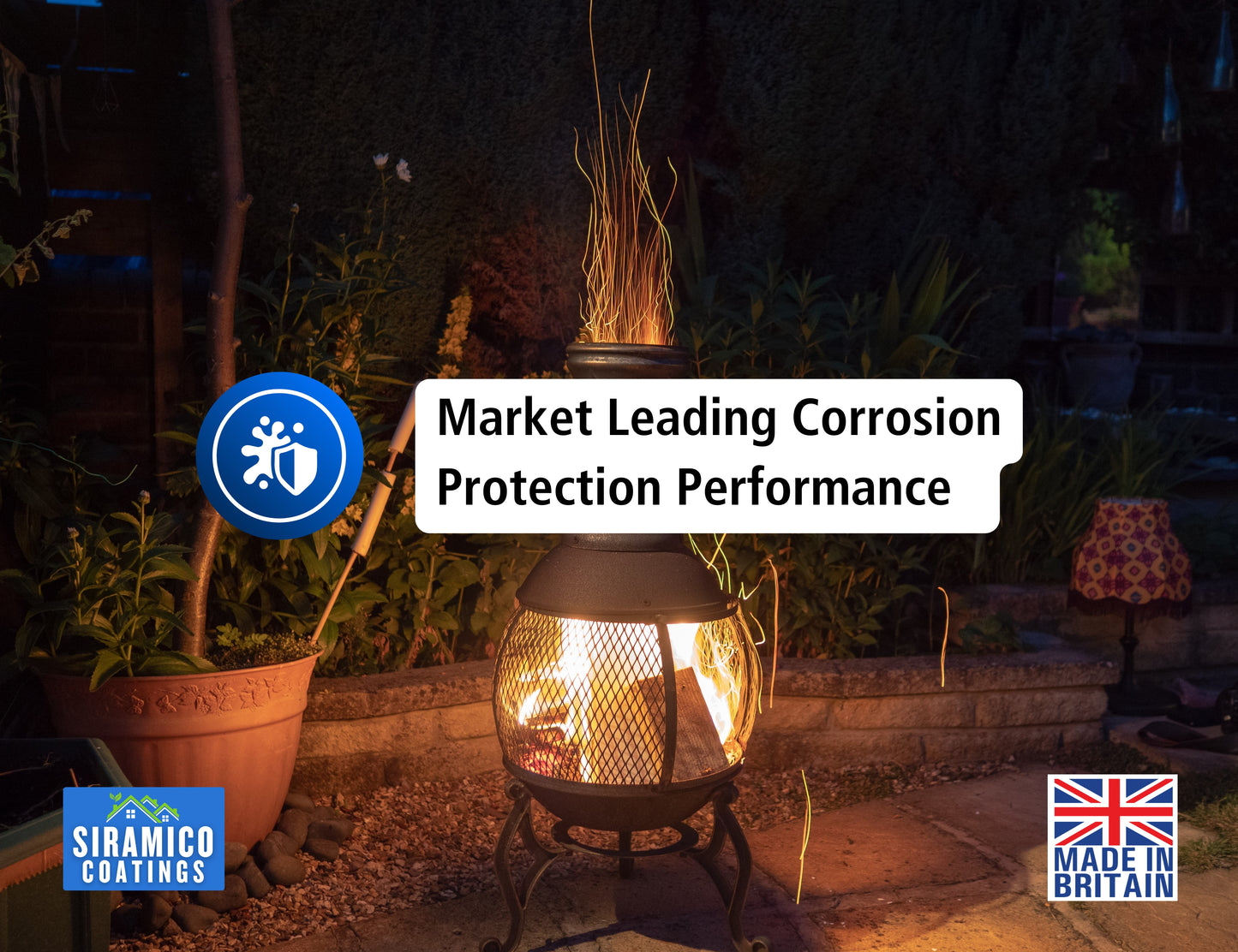 BBQ & Stove High Temperature up to 1000°C Paint | 500ml or 1 Litre  Black, White or Red - Matt | Siramico Coatings