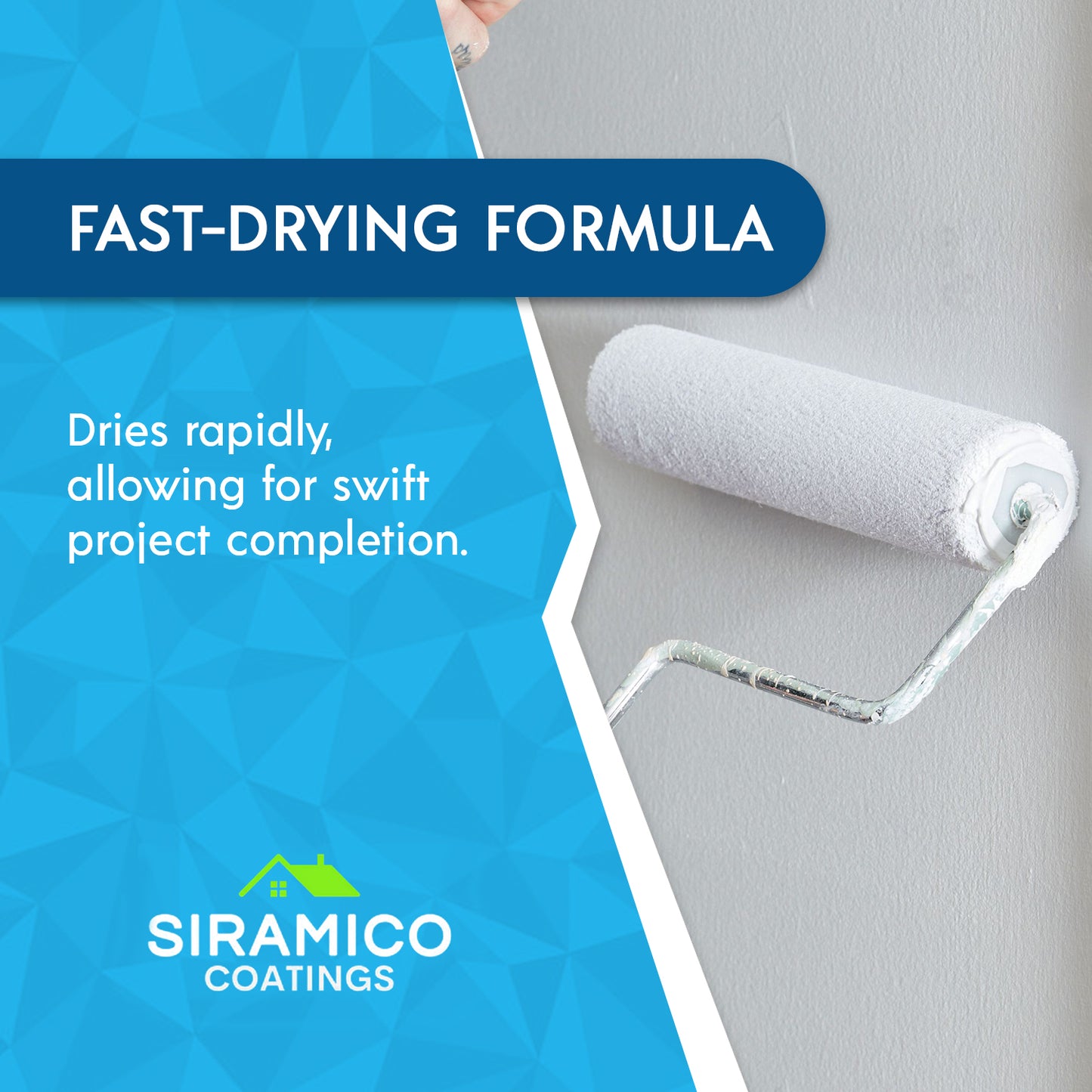 Damp Seal One Coat | 1, 2.5 & 5 Litres - Matt White | Siramico Coatings