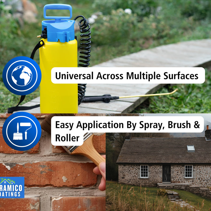 Premium Clear Water Sealer | 5 L | Water Repellant Clear Sealer Brick & Concrete