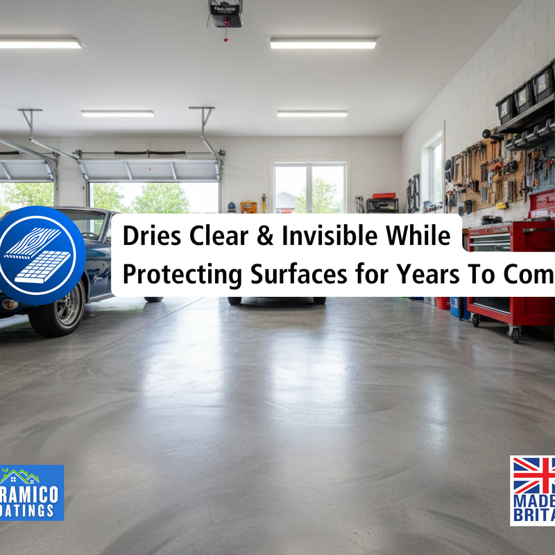 Concrete Sealer Clear - 5 L Durable Dustproofing Sealant for Concrete Surfaces