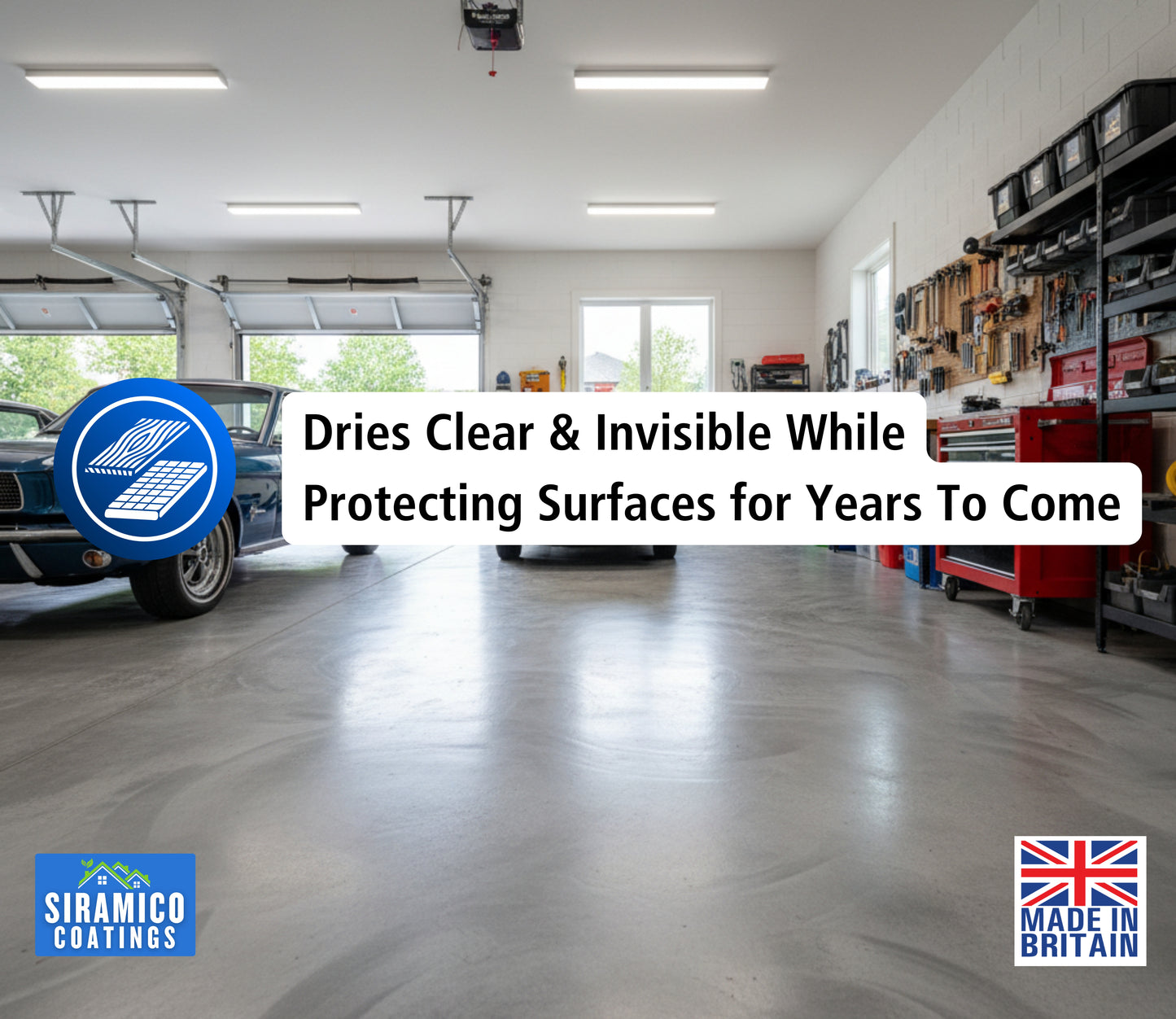 Concrete Sealer Clear - 5 L Durable Dustproofing Sealant for Concrete Surfaces