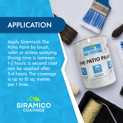 Paint for Patios | 5 Litres | Siramico Coatings