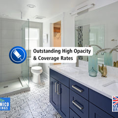 Damp Seal One Coat | 1, 2.5 & 5 Litres - Matt White | Siramico Coatings