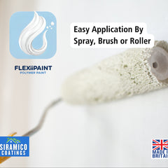 Siramico | FlexiiPaint | Crack Resistant Ceiling & Wall Paint | Flexible Formula