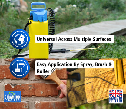 Multi-Surface Water Sealer | Clear Waterproofer | 5 L | Universal Water Sealer