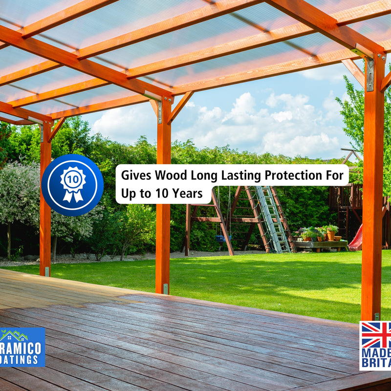 Wood Waterproofing Preserver Solution I 5 Litres I Clear Matt Finish