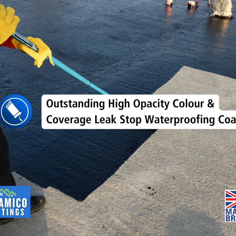 Leak-Stop™ Rapid Roof Repair | Grey 1 Litre or 2.5 Litres | Leak Prevention Solution