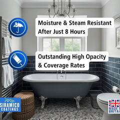 Siramico | FlexiiPaint | Crack Resistant Ceiling & Wall Paint | Flexible Formula