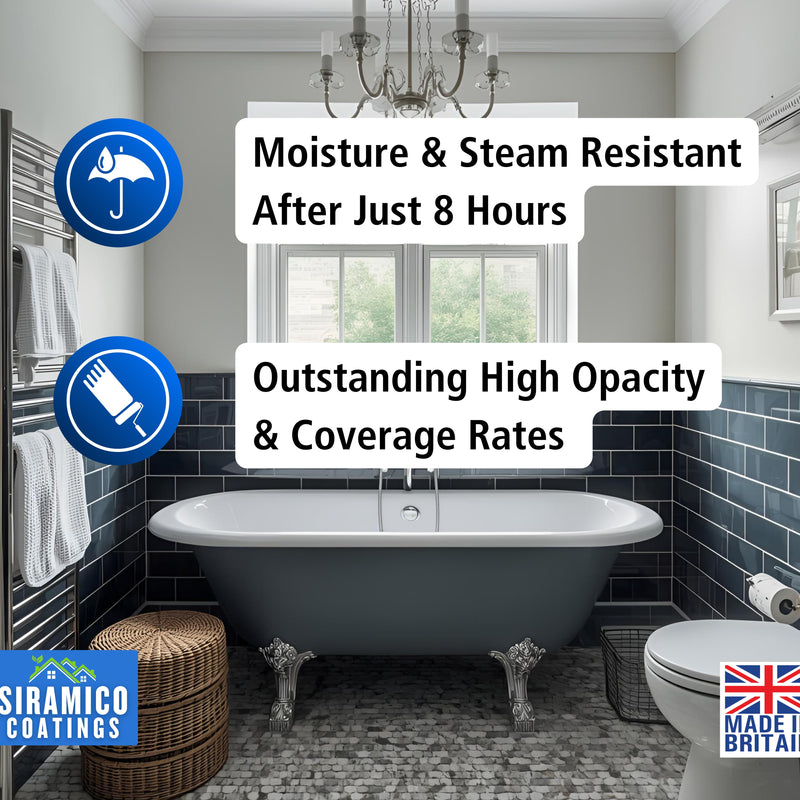 Siramico | FlexiiPaint | Crack Resistant Ceiling & Wall Paint | Flexible Formula