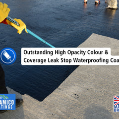 Leak-Stop™ Rapid Roof Repair | Black - 1 or 2.5 Litres | Instant Leak Prevention Solution