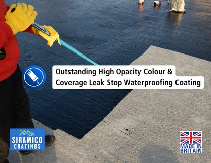 Leak-Stop™ Rapid Roof Repair | Black - 1 or 2.5 Litres | Instant Leak Prevention Solution