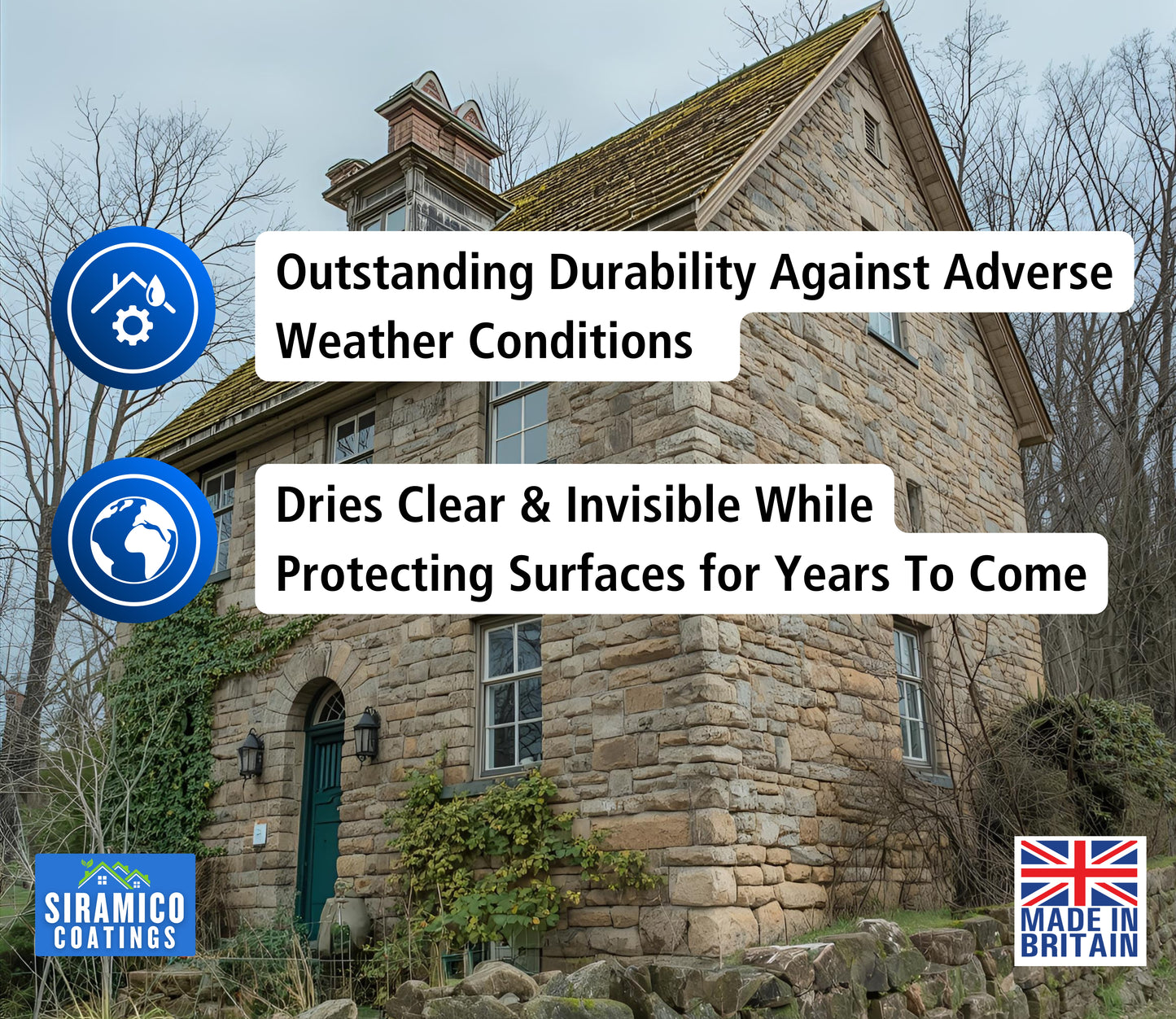 Multi-Surface Water Sealer | Clear Waterproofer | 5 L | Universal Water Sealer