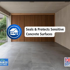 Concrete Sealer Clear - 5 L Durable Dustproofing Sealant for Concrete Surfaces