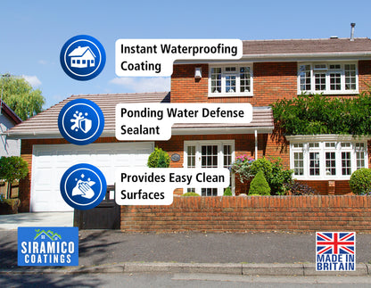 Leak-Stop™ Rapid Roof Repair | Black - 1 or 2.5 Litres | Instant Leak Prevention Solution