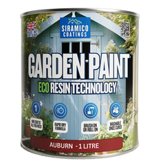 Garden Paint – 1 Litre - Eco Resin Premium One Coat Garden Paint for Garden Furniture