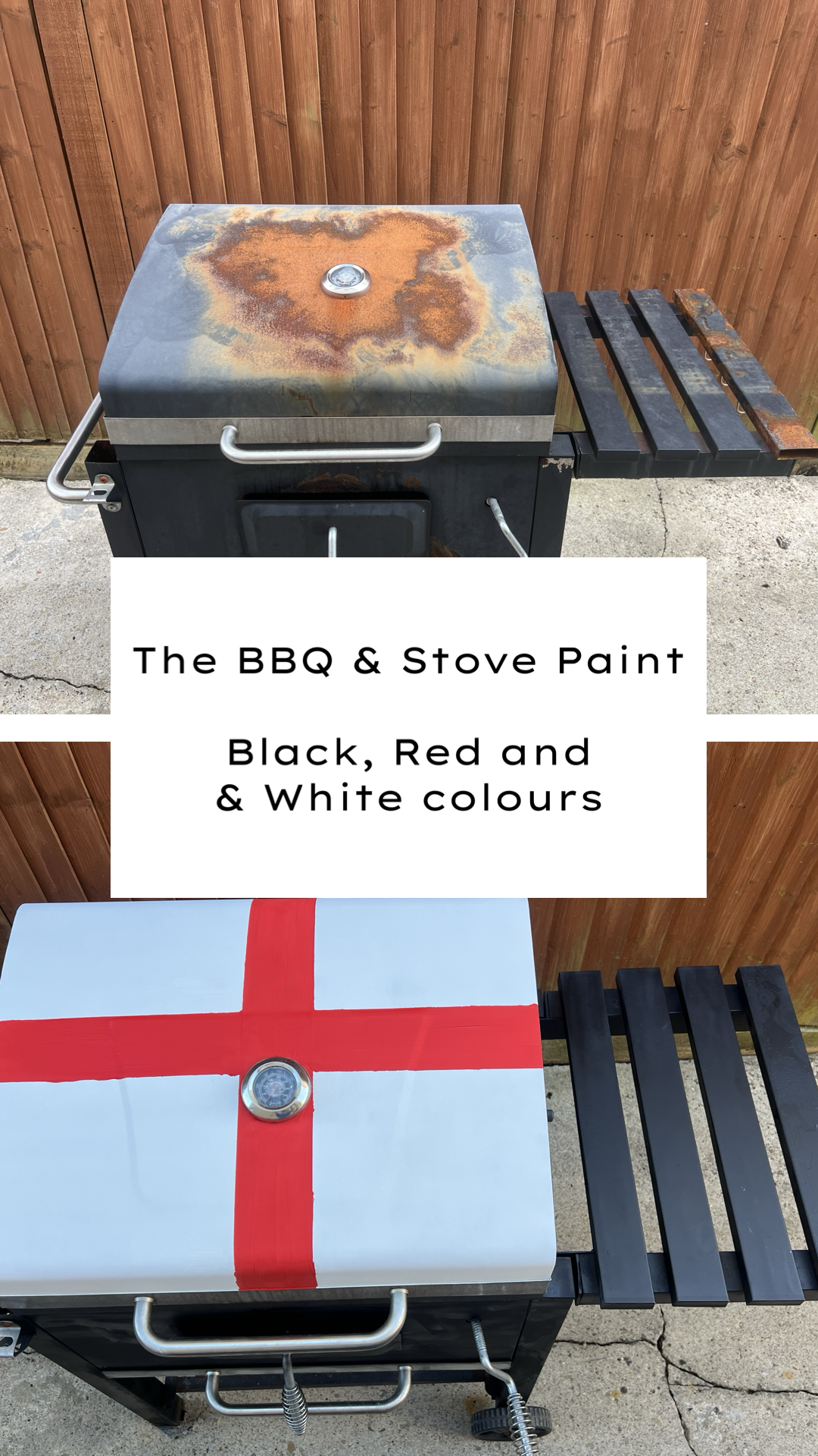 BBQ & Stove Paint | 500 ml - Red Matt | Siramico Coatings