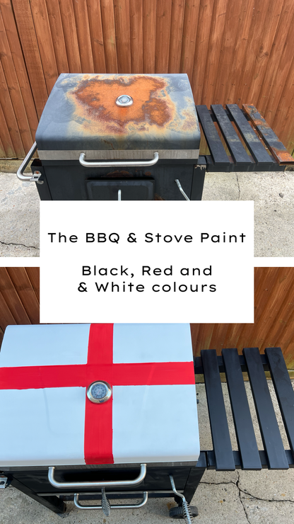 BBQ & Stove Paint | 500 ml - White Matt | Siramico Coatings