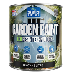 Garden Paint – 1 Litre - Eco Resin Premium One Coat Garden Paint for Garden Furniture