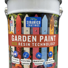 Garden Paint – 5 Litres - Eco Resin Premium One Coat Garden Paint for Garden Furniture