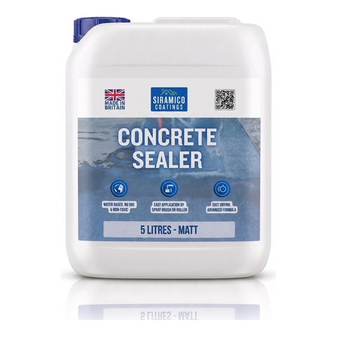 Concrete Sealer – Clear Dust-Proof ECO Sealant | 5L Covers 50m² | Garage Floors, Paths & Masonry