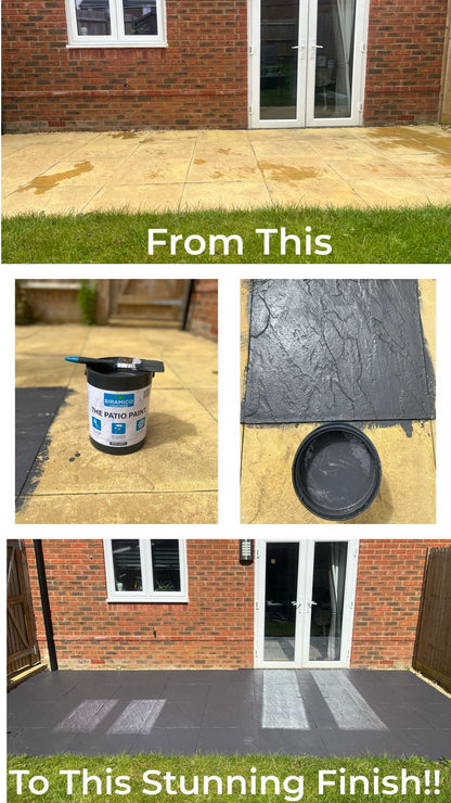 Paint for Patios | Dark Grey – 5 Litre | Siramico Coatings