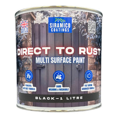 Direct To Rust | 1 Litre - Satin | Siramico Coatings