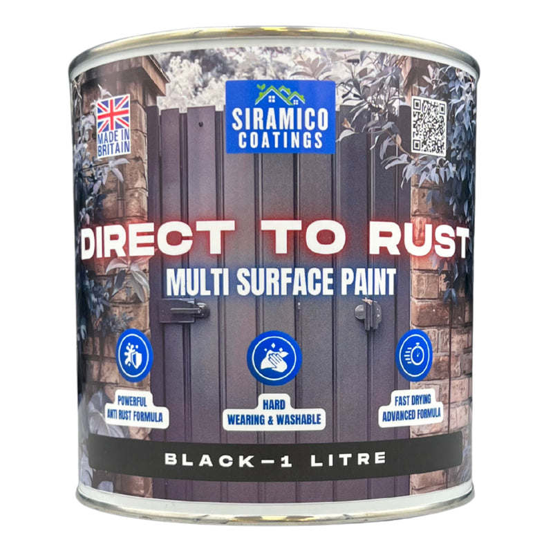 Direct To Rust | 1 Litre - Satin | Siramico Coatings