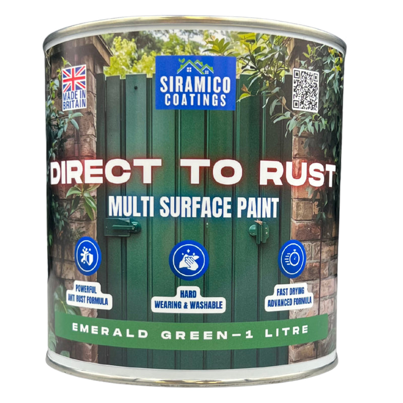 Direct To Rust | 1 Litre - Satin | Siramico Coatings