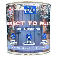 Direct To Rust | 1 Litre - Satin | Siramico Coatings