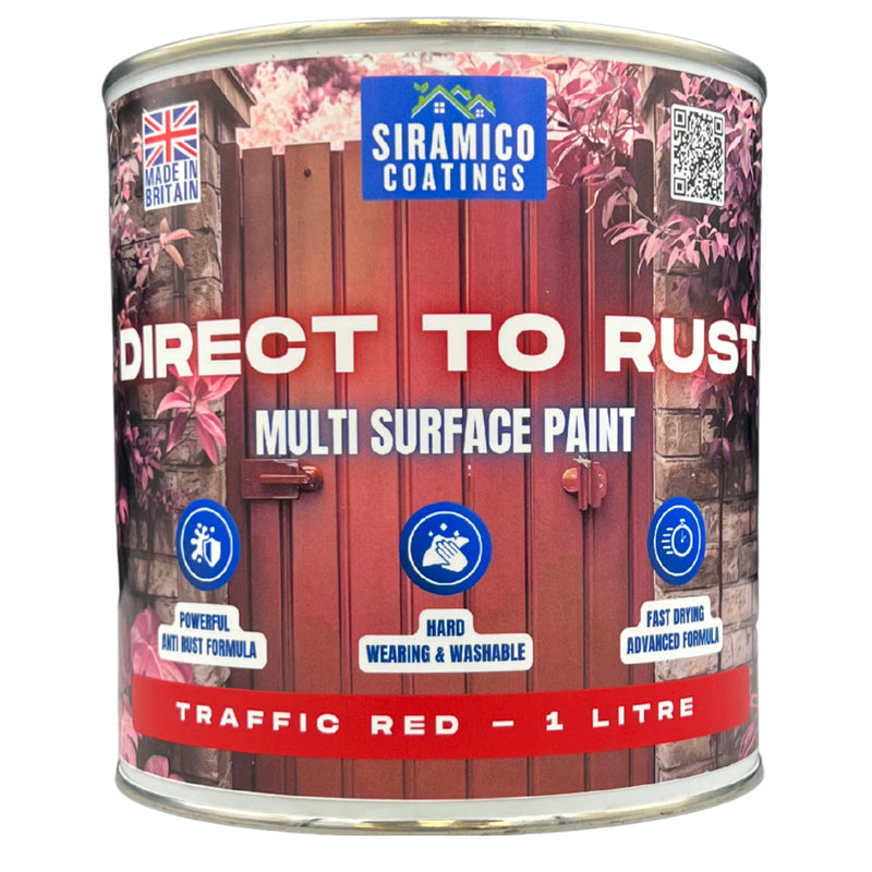 Direct To Rust | 1 Litre - Satin | Siramico Coatings